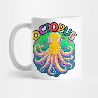 Animal Alphabet - O for Octopus Mug